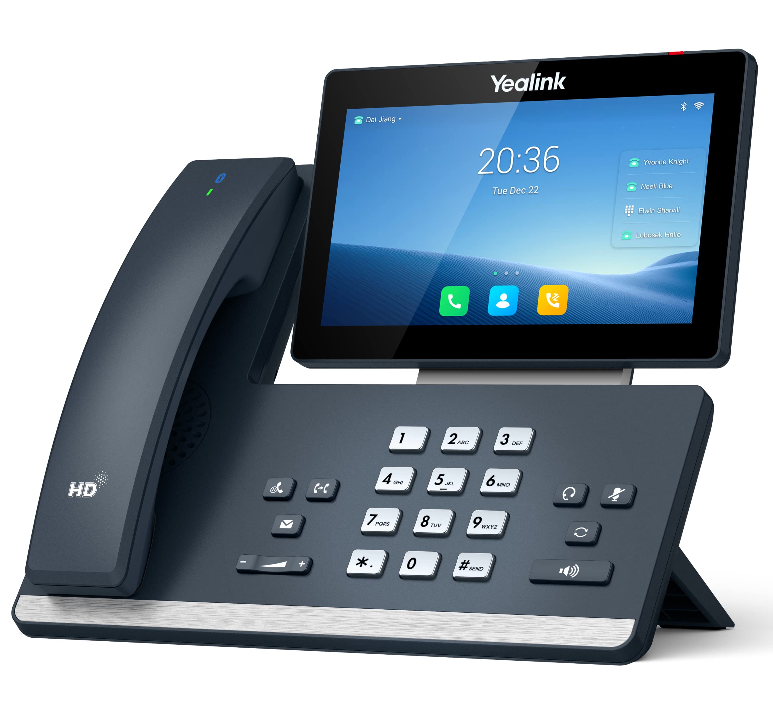 Amazon.com : Yealink T58W PRO with Blue Tooth Handset 16 Lines. 7